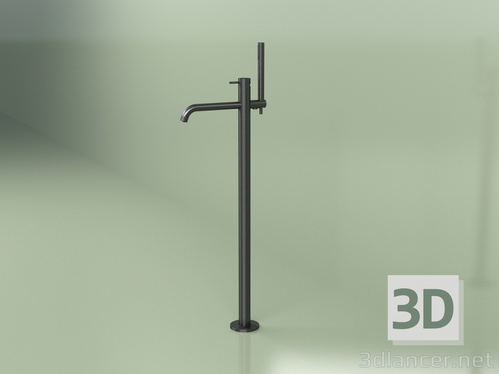 3d model Floor-standing bath mixer with hand shower H 1117 mm (12 62, ON) - preview