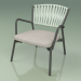 3d model Silla con asiento blando 127 (Belt Mint) - vista previa