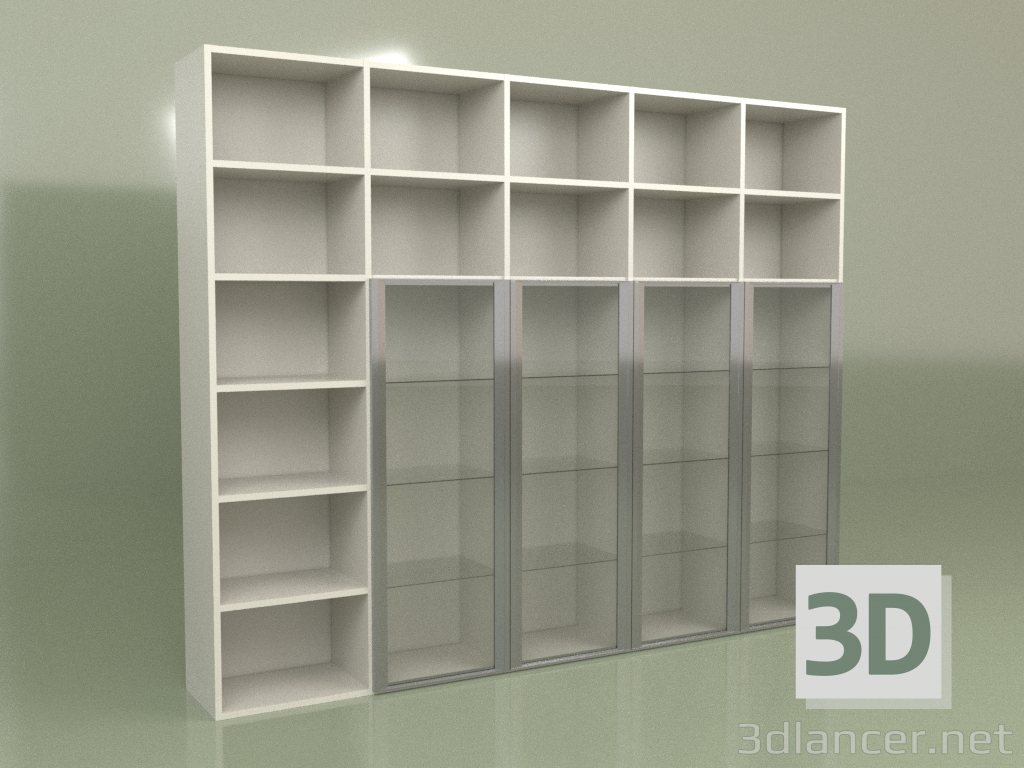 Modelo 3d Rack GL 135 (Cinza) - preview