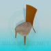 3d model Narrow stool - preview