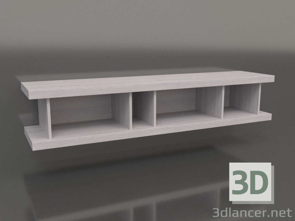 3d model Wall cabinet TM 13 (1800x400x350, wood pale) - preview