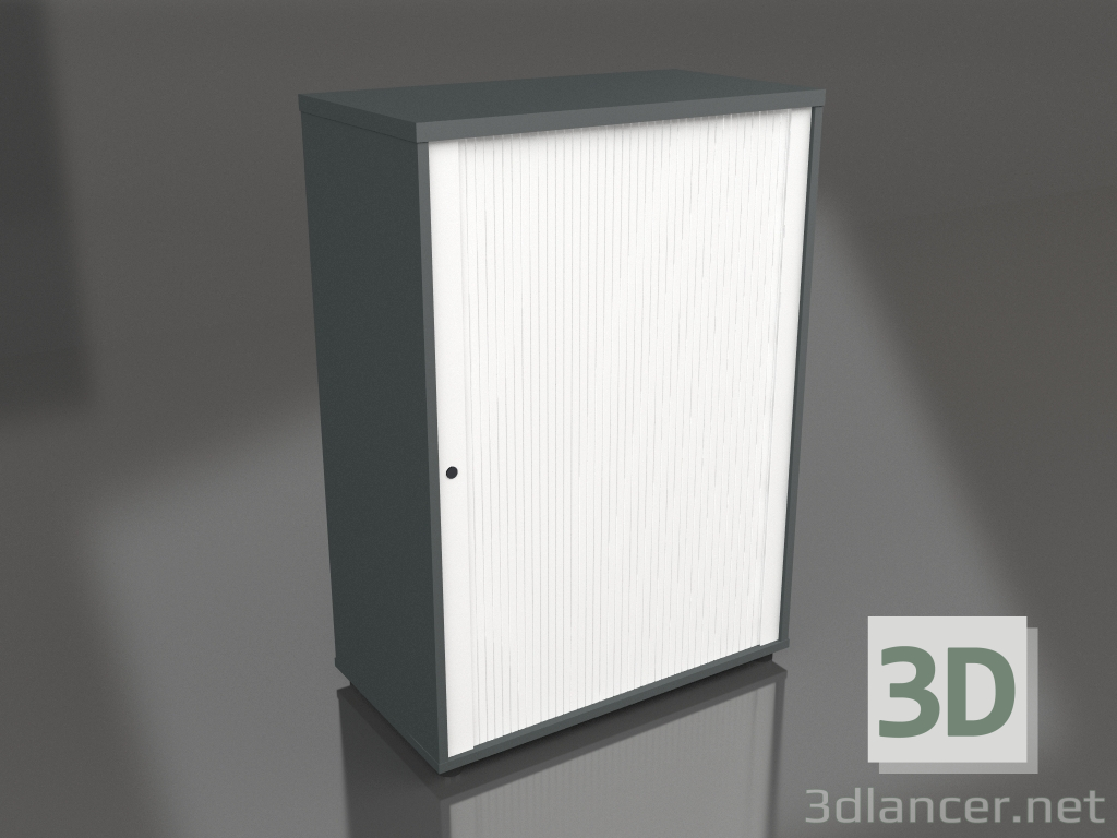 3d model Tambour cabinet Standard A3L04 (800x432x1129) - preview