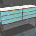 3d model Chest of drawers Oblique - preview