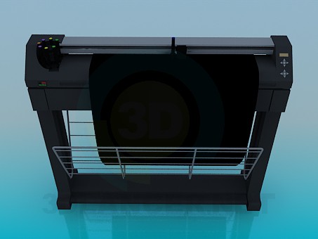 3d model Plotter - vista previa