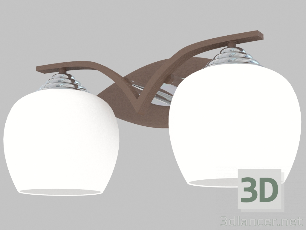 modello 3D Sconce Woody (1053-2W) - anteprima