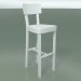 3d model Powder coated cast iron bar stool, outdoor InOut (28, White Lacquered Aluminum) - preview