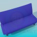 3d model Sofa without armrest - preview