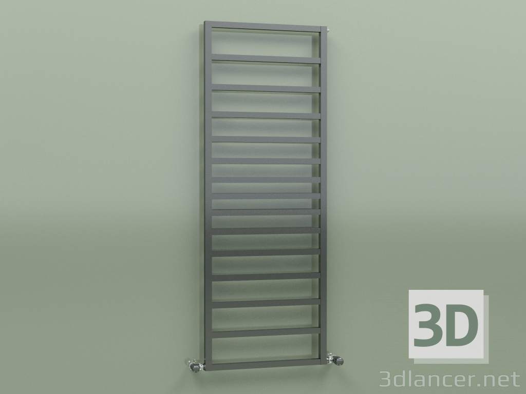 3d model Towel rail Tolé (H 1310 L 481, Chrome black) - preview