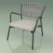 3d model Chair with soft seat 127 (Belt Gray) - preview