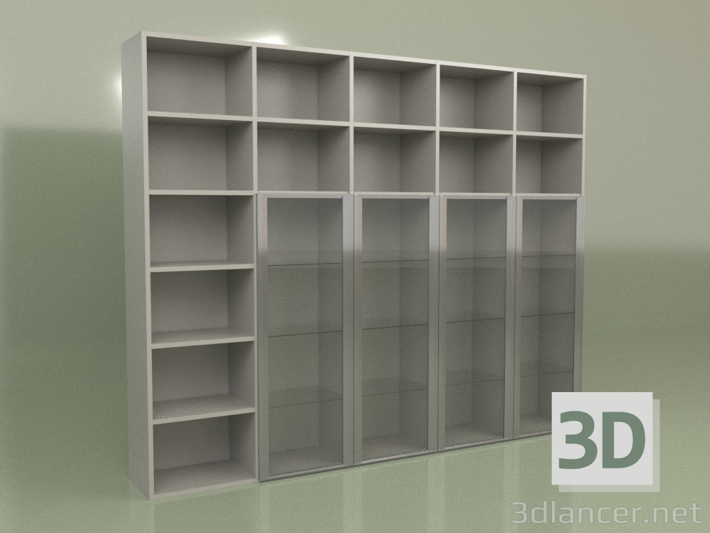 3d model Rack GL 135 (gray) - preview