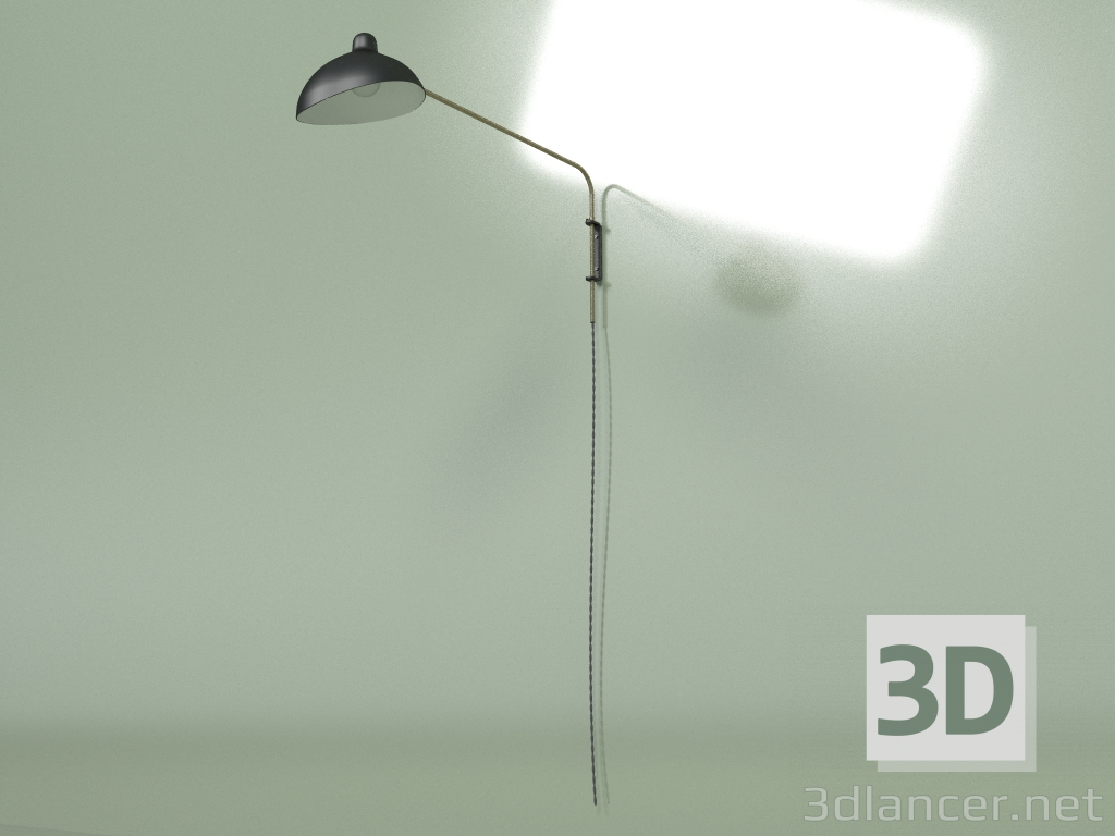 3d model Aplique de pared Mantis Rod - vista previa