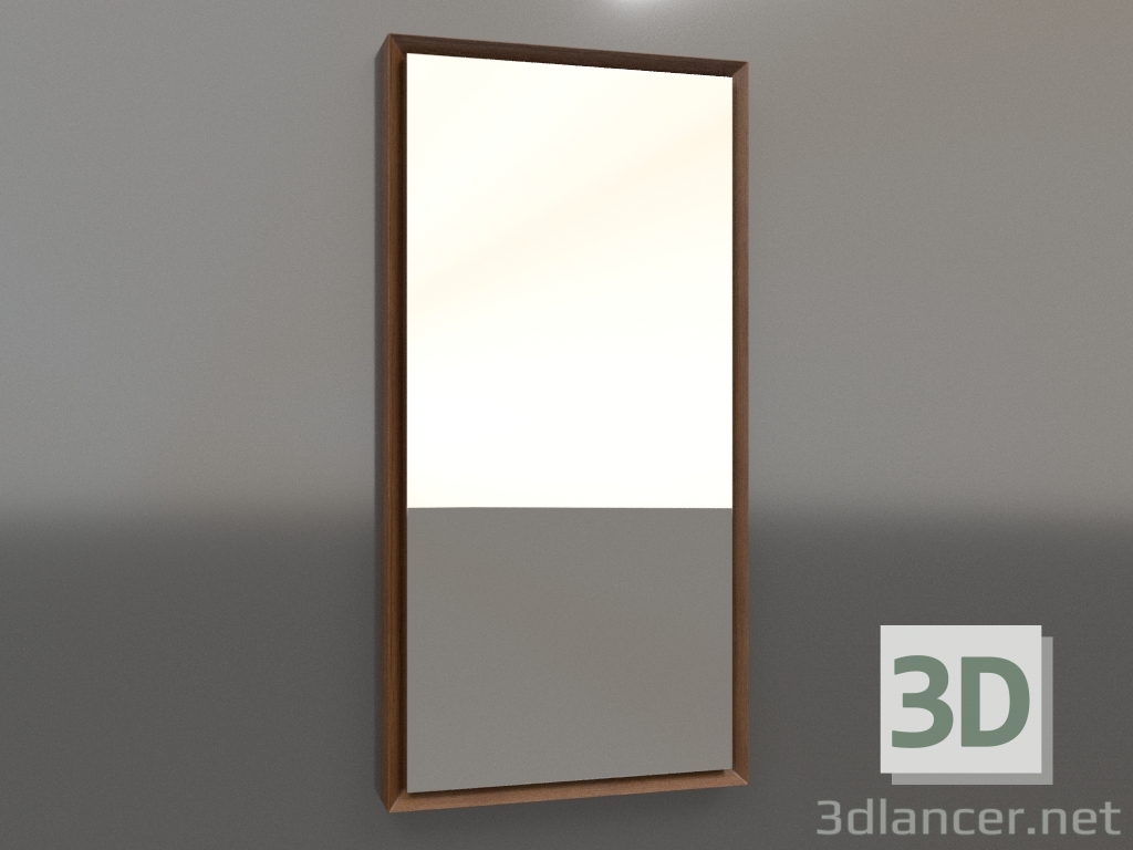 3d модель Дзеркало ZL 21 (400x800, wood brown light) – превью