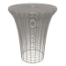 3d model High stool (Quartz gray) - preview