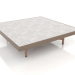 3D Modell Quadratischer Couchtisch (Bronze, DEKTON Kreta) - Vorschau