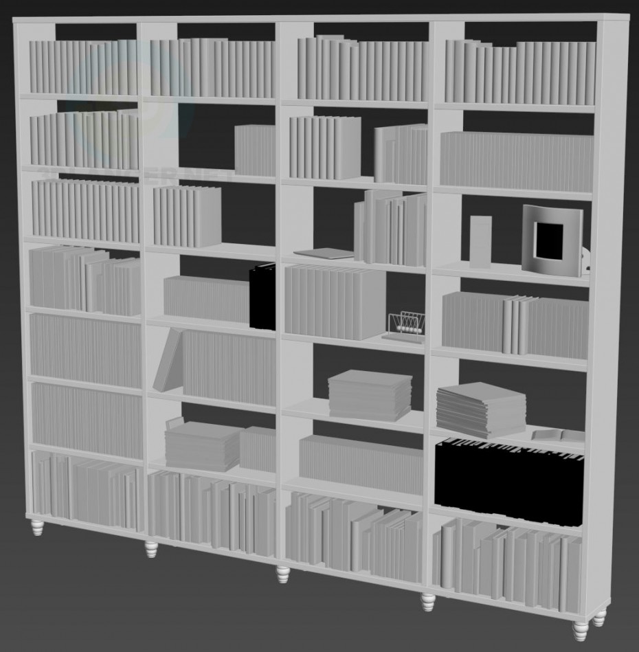 3d model RACK - preview