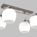 modello 3D Woody Lampadario (1053-4U) - anteprima