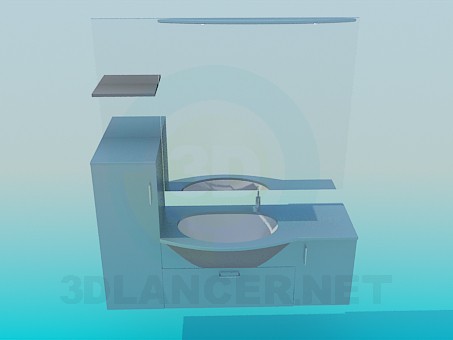 3d model Lavabo - vista previa