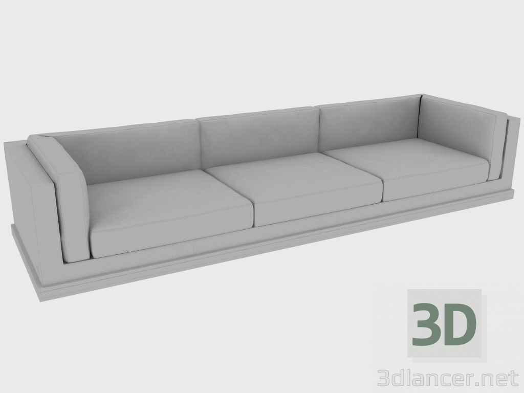 3d модель Диван MASON SOFA (365X105XH70) – превью