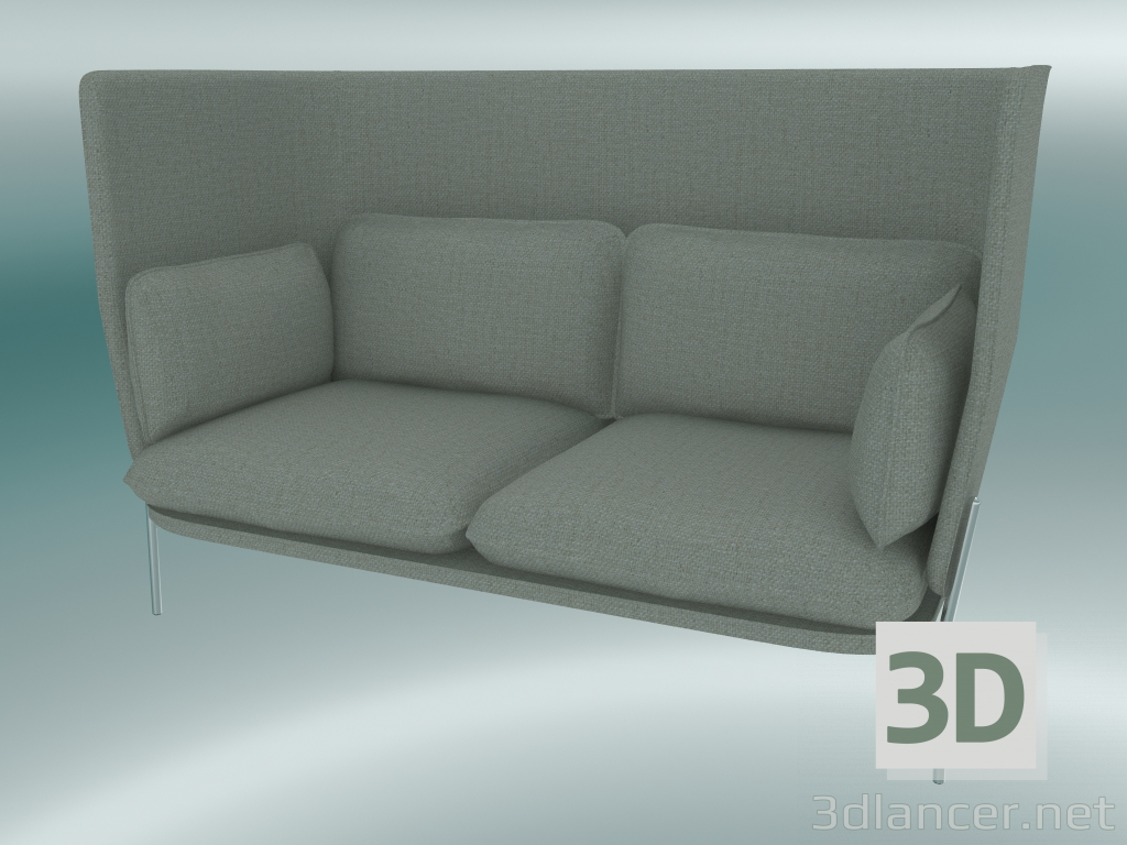 3D modeli Kanepe Kanepe (LN6, 90x180 H 115cm, Krom Ayaklı, Sunniva 2 717) - önizleme