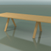 modèle 3D Table avec plan de travail standard 5028 (H 74-280 x 98 cm, chêne naturel, composition 1) - preview