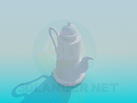 3d model Kettle for tea - preview