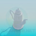 3d model Kettle for tea - preview