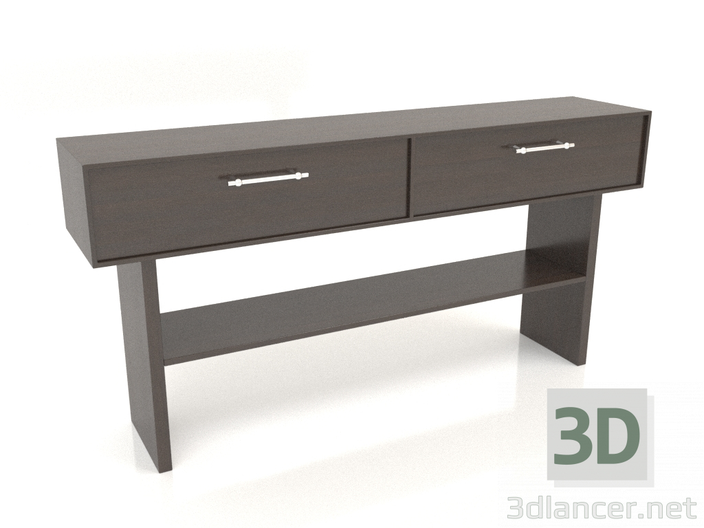 3D Modell Konsole KT 03 (1400x300x700, holzbraun) - Vorschau