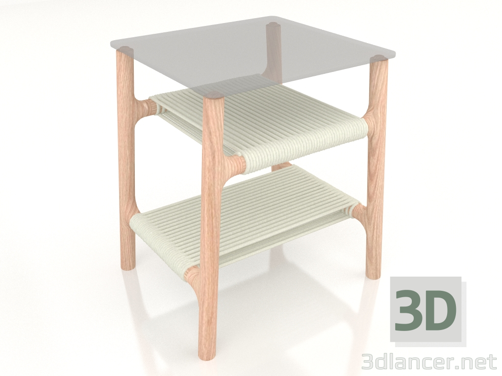 Modelo 3d Mesinha lateral Fawn - preview