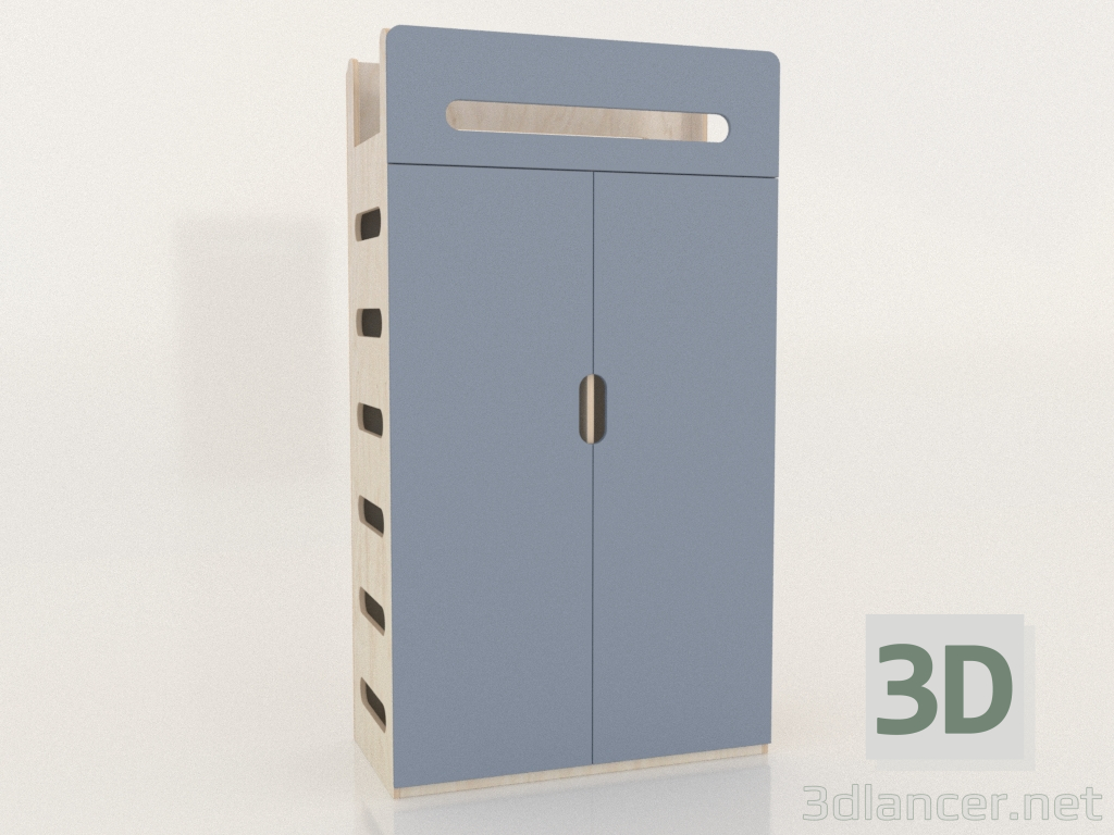 3D Modell Kleiderschrank geschlossen MOVE WF (WAMWF1) - Vorschau