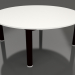 modèle 3D Table basse D 90 (Noir, DEKTON Zenith) - preview