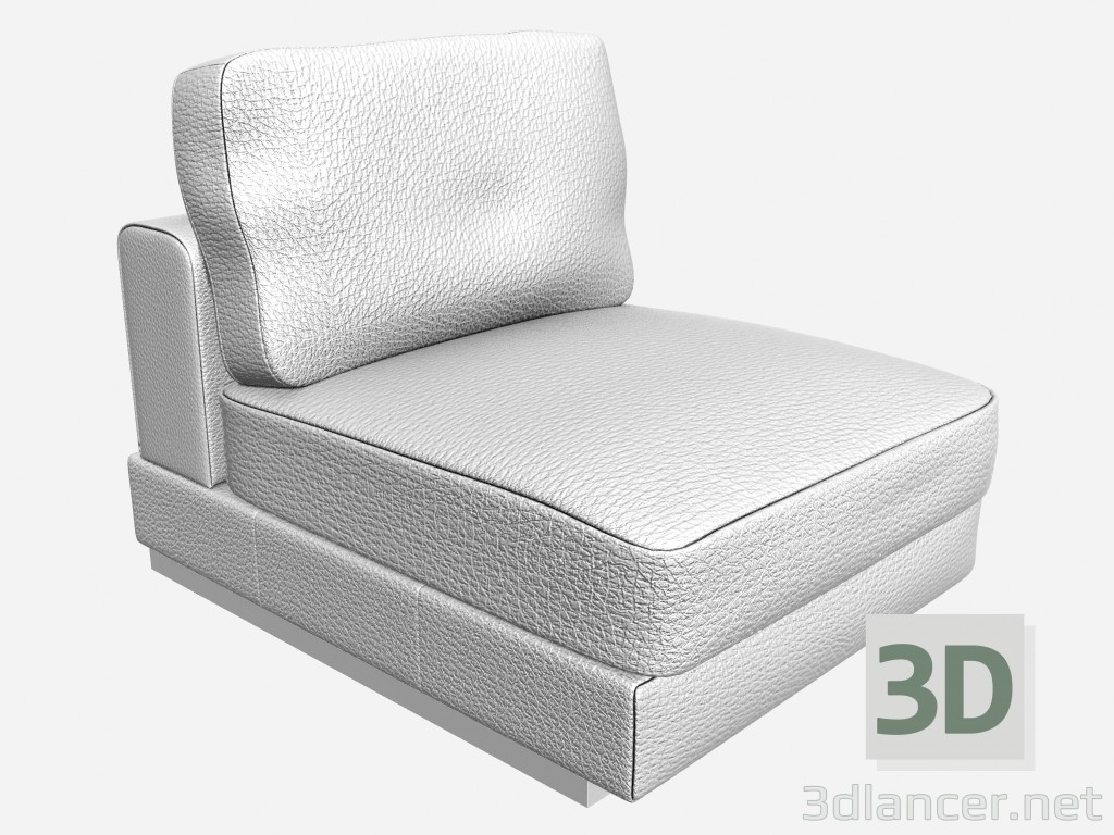 3d model Albinoni asiento grande 96 cm Albinoni 1 asiento grande cm 96 - vista previa