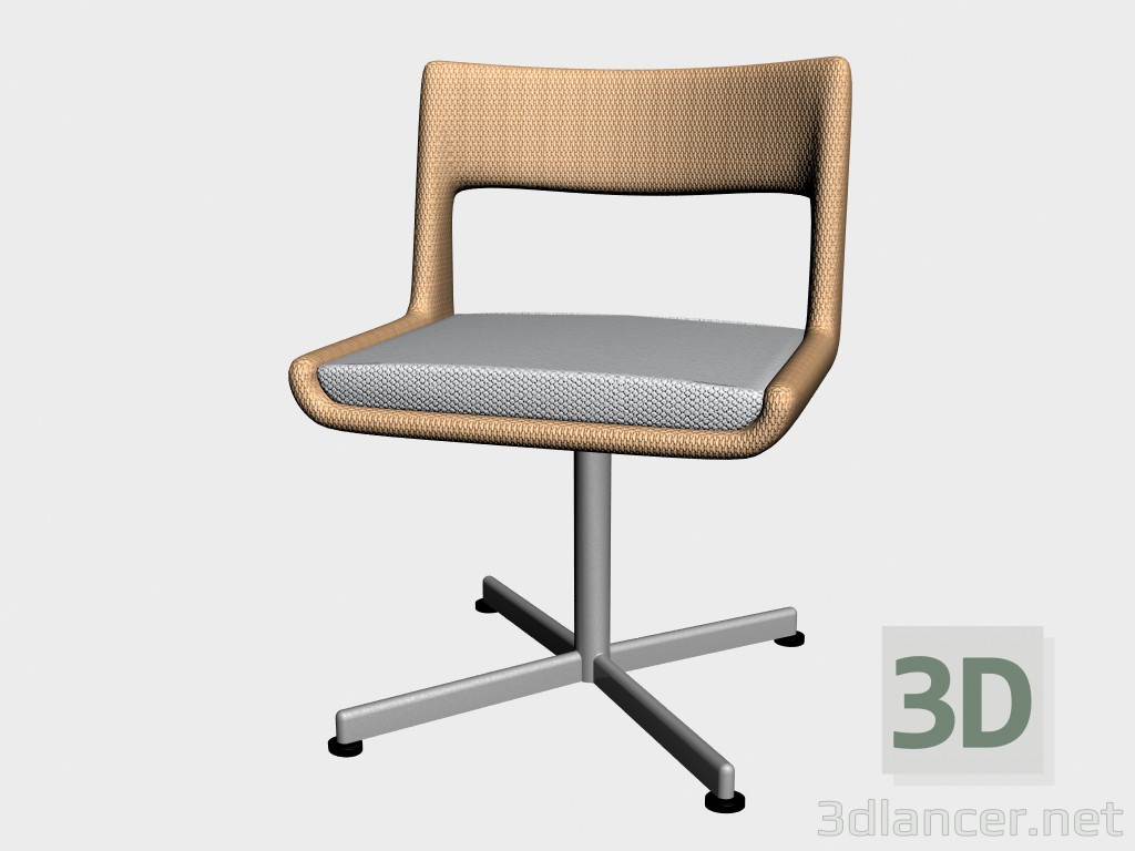 modèle 3D Chaise de salle à manger chaise pivotante 8811 8815 - preview