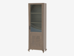 Wardrobe uma porta nas pernas curvas VT1MOLR