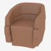 3d model Leather armchair - preview