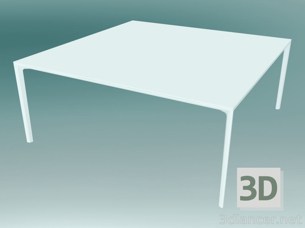 3D Modell Bürotisch ADD T (Quadratisch 180X180X74) - Vorschau