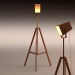 3d Floor lamp model buy - render