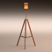 3d Floor lamp model buy - render