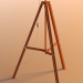 3d Floor lamp model buy - render