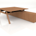 3d model Mesa de trabajo Viga Bench V1624 (1600x3200) - vista previa