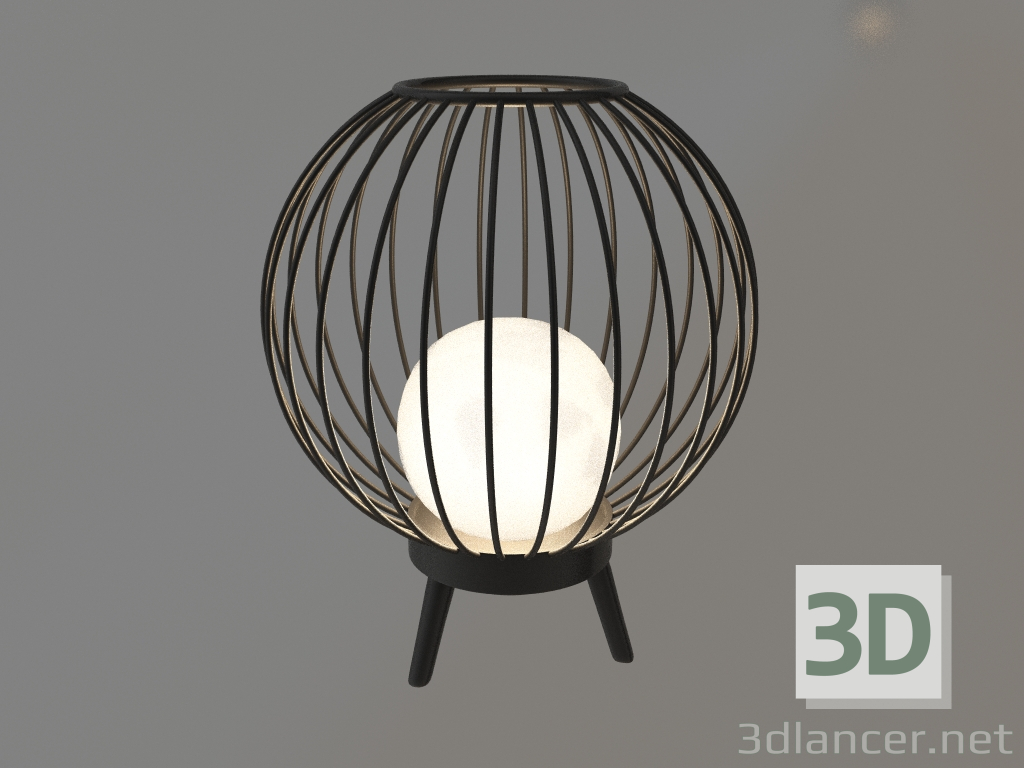 3D Modell Lampe LGD-PEARL-TAB-7W Warm3000 (GR, 164 Grad, 230V) - Vorschau