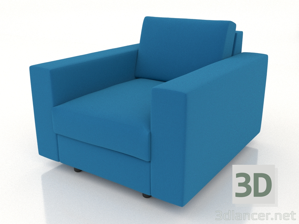 3D Modell Sessel - Vorschau