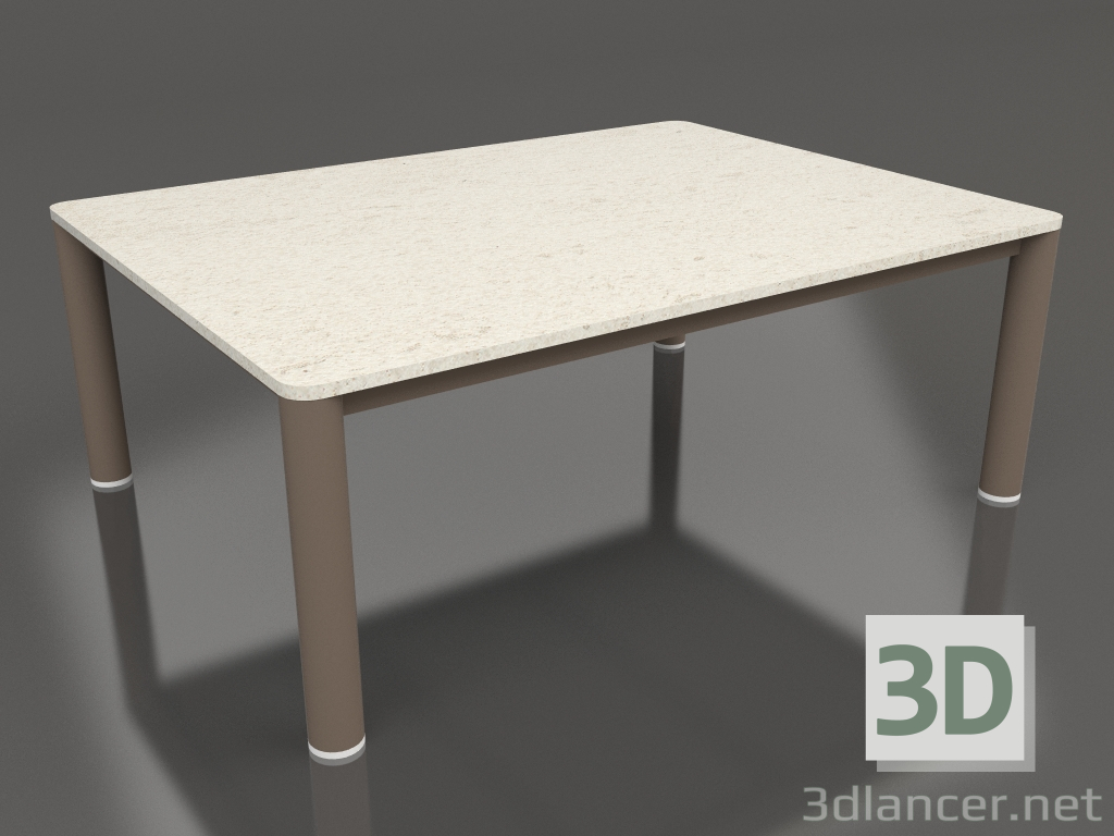 3d model Mesa de centro 70×94 (Bronce, DEKTON Danae) - vista previa