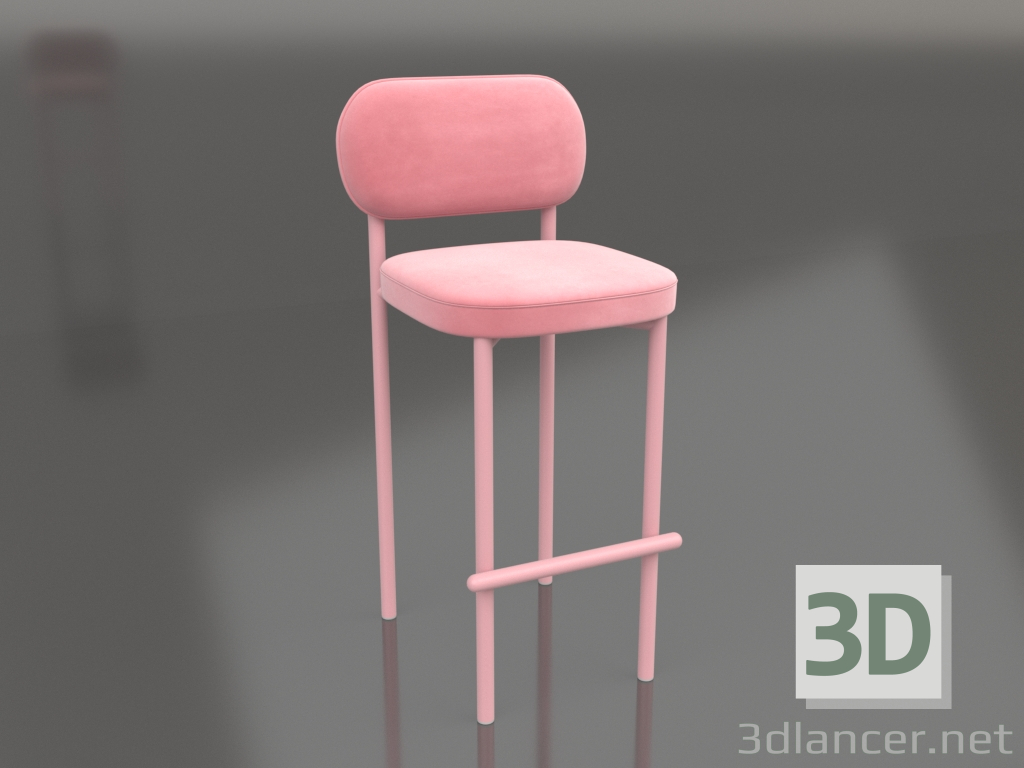 3D modeli Bar taburesi Toptynych (Sakız çiğneme) - önizleme