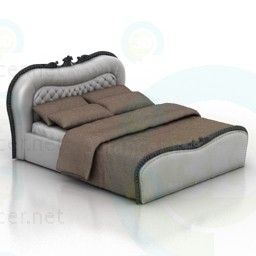 3d model bed - preview