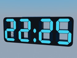 Electronic desk clock