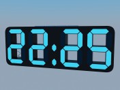 Electronic desk clock