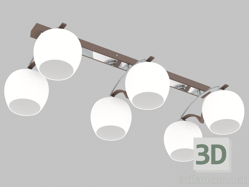 Modelo 3d Woody candelabro (1053-6U) - preview