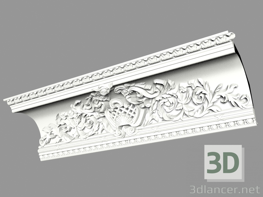 3d model Molded eaves (KF69ts) - preview