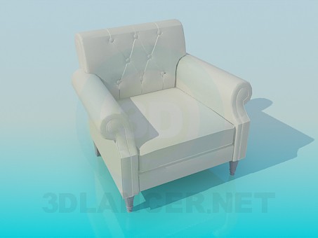 modèle 3D Fauteuil - preview