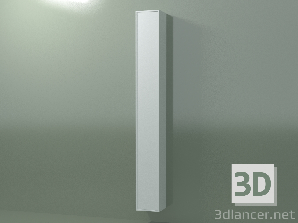 modèle 3D Élément mural 1 porte (8BUAFCD01, 8BUAFCS01, Glacier White C01, L 24, P 24, H 192 cm) - preview